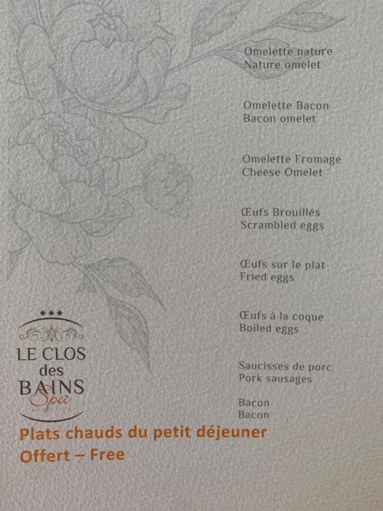 Le Clos Des Bains Mauritius Блу-Бэй Экстерьер фото